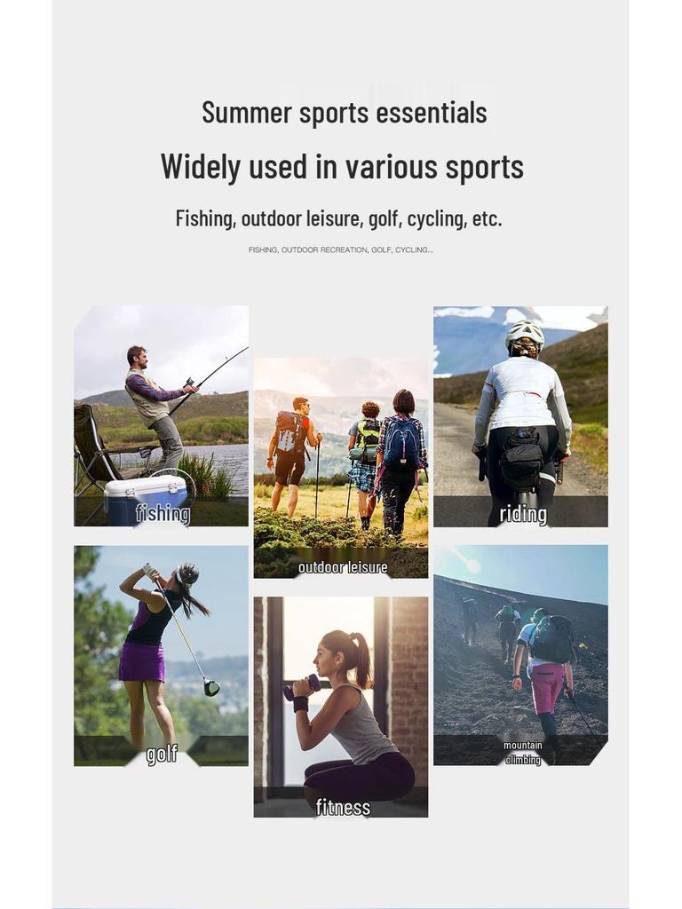 Breathable Anti-Slip Fingerless Gloves for Fishing and Cycling