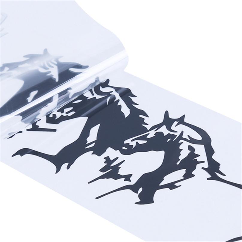 Профессиональная модная автомобильная наклейка с лошадьми, автомобильная наклейка, автомобильные украшения, аксессуары