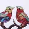 Акриловое украшение на стол в современном стиле, фигурка птицы, декор для рабочего стола, разноцветная птичья статуэтка