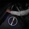 cwznhv1 Car LED Door Projector Lamp Laser HD Welcome Courtesy Lights Decoration For Mitsubishi Lancer 10 Xpander Pajero 4 Montero Triton