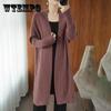 Cardigan Women Long Knitted Casual Vintage Loose Sweater Coat Solid Oversized Sweater Korean Fashion Female Cardigans