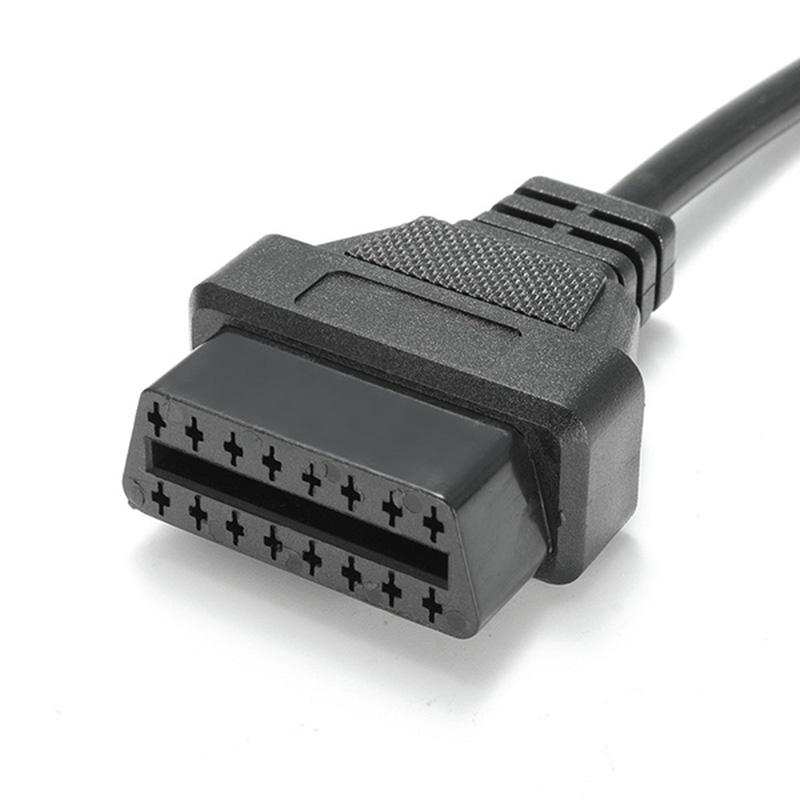 Gm 12 Pin To Obdi Obdii 16 Pin Разъем Адаптер Автомобильный Двигатель Диагностический Инструмент Кабель