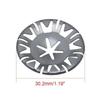 20Pcs Metal Clamping Washers Heat Shield Insulation Cover Fixing Clips Nut Insulating Metal Clamp Car Parts