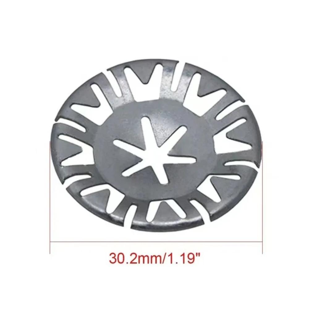 20Pcs Metal Clamping Washers Heat Shield Insulation Cover Fixing Clips Nut Insulating Metal Clamp Car Parts