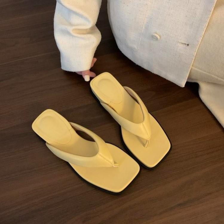 Пляжные шлепанцы женские летние модные повседневные верхняя одежда жмут ноги праздничные крутые тапочки прилив