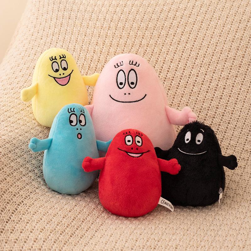 Мультяшные плюшевые игрушки Barbapapa, мягкие куклы для малышей, удобные мягкие подарочные игрушки, домашний декор, подарки на день рождения для девочек и детей