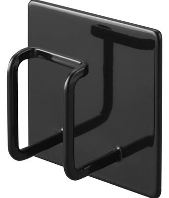 Магнитный крючок для шланга для душа Yamazaki Jitsugyo, черный, Ш7,5 x Г3,8 x В7,5 см, душевой шланг, не касается пола, магнитный крючок для шланга