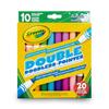 | Set of Markers | Double-sided Markers (washable), 10 Pcs
