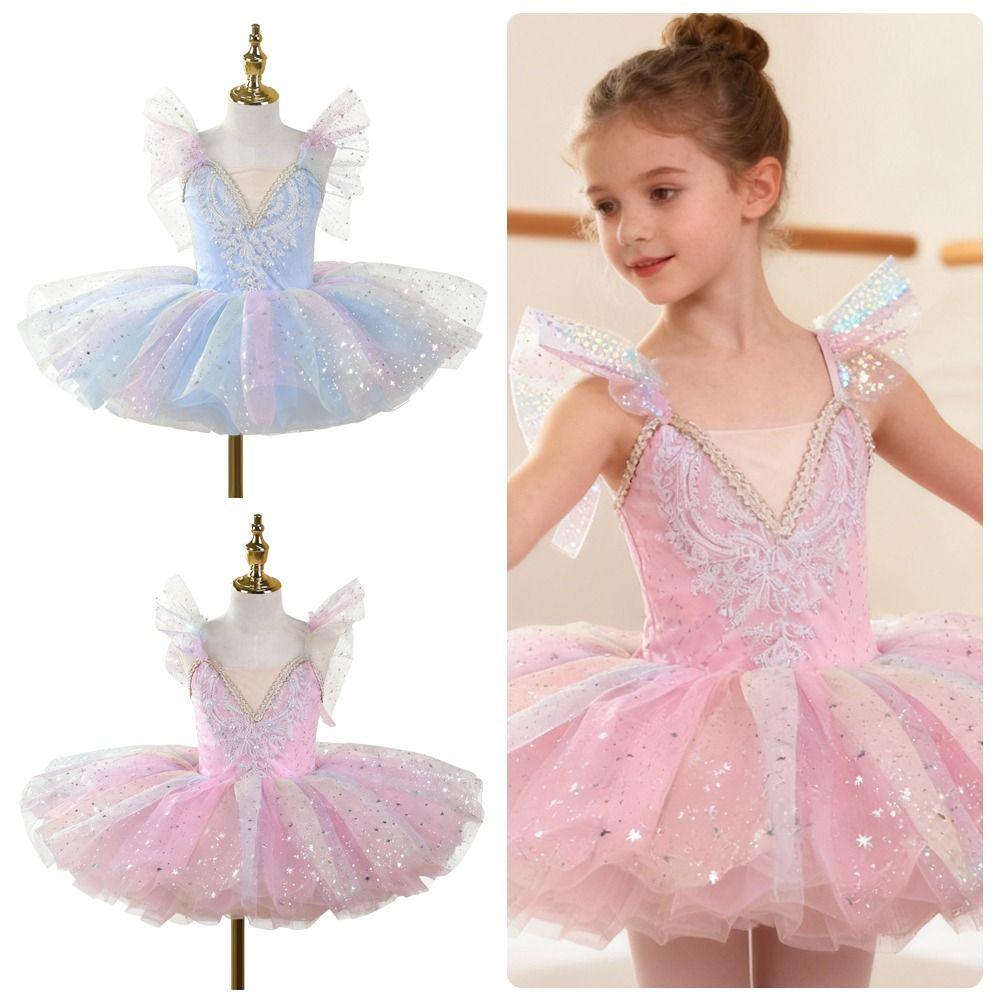 Puffy Kids Ballet Dress Modern Princess Dress Fashion Performance Clothes Children
