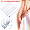5 Pcs/set Vaginal Applicator Lubricant Injector Syringe Lube Anal Nasal Launcher