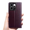 Для OPPO Reno 15 15F Reno15 Pro Max 5G Чехол-книжка Текстура Наппа Магнитная крышка Натуральная коровья кожа Карман для карт Кошелек Чехлы