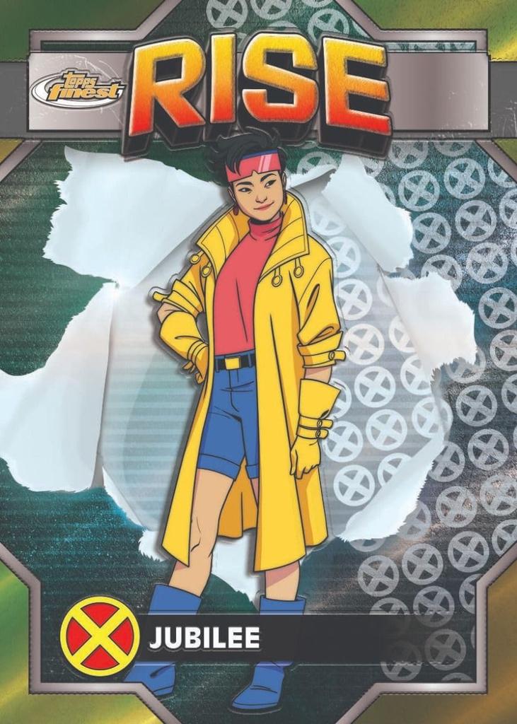 2025 Topps Finest Marvel Trading Card Hobby Box X-Men '97