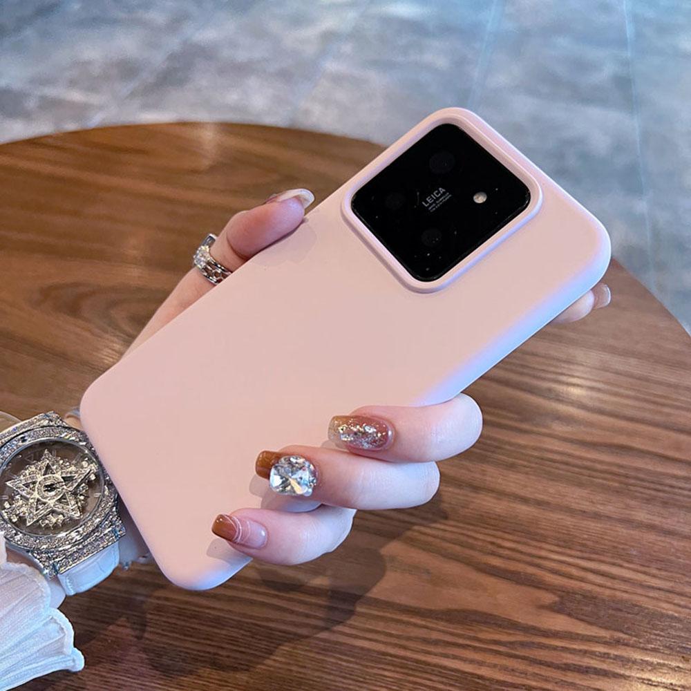 Для Xiaomi 14 Чехол Приятный на ощупь Жидкий Силикон+ПК Чехол для телефона