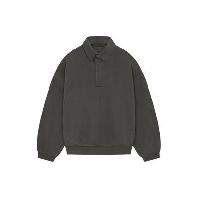 Мужские рубашки-поло с длинными рукавами Essentials Черные черные 192SP244390F