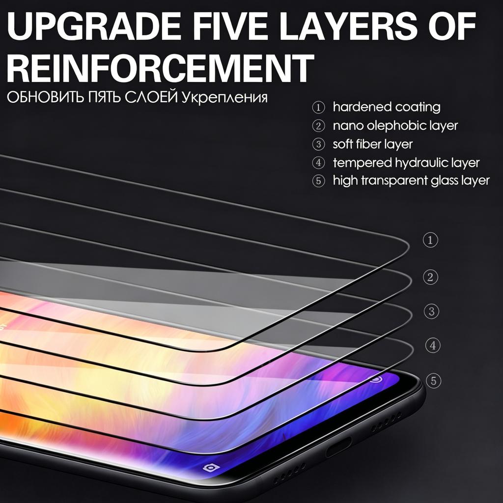 Protective Glass For IQOO Z10 Z11X NEO 10 15 Z10R Full Cover Screen Protectors