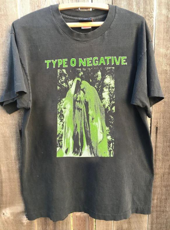 TYPE O NEGATIVE 100% cotton black short sleeve tee QT7710