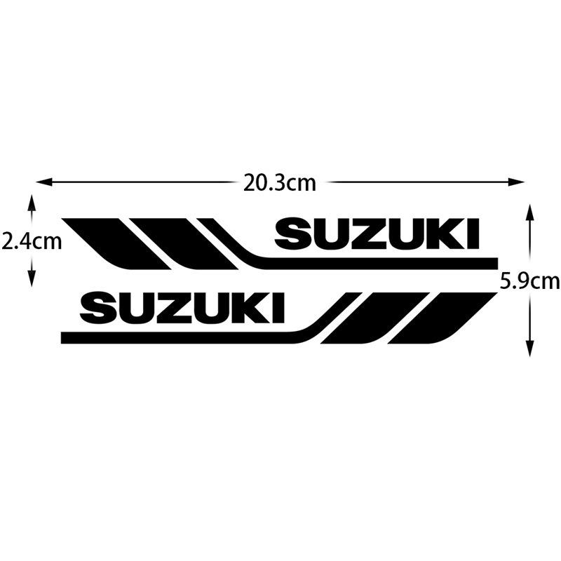 Suzuki Motorcycle Reflective Sticker Modification Body Bumper600 750 1000 Sv 650 600 Gsf Reflective Decals Waterproof Decoration