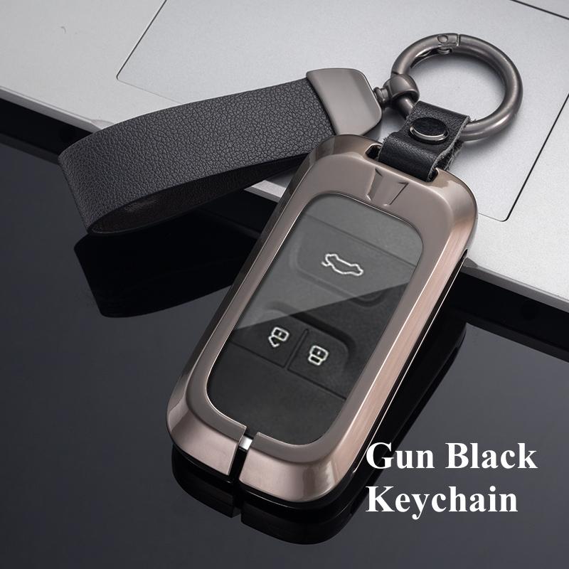 Металлический чехол для автомобильных ключей, автоаксессуары для Chery Tiggo 3 5X 4 8 Glx GX 7 8 2019 2020 Arrizo для Chery Tiggo 8 Pro Tiggo 8plus New 5 plus 7pro