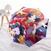1pc Outdoor Umbrella with Cute Anime Characters - Automatic Opening/Closing, Portable 3-Fold Design, 8-Rib Iron Frame - Perfect Gift for Fans, Tr