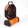 Portable Outdoor Camping Fan with Light, Remote Control, Dual Hooks, and Large-Capacity Power Bank