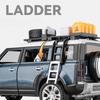 1:24 Land Rover Defender Range Rover Car Model Toy Alloy Diecast Sound Light SUV Off-road Vehicle Ornaments Children Gifts