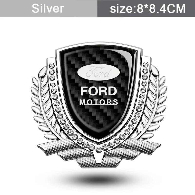 Car Whole Body Metal Sticker for Ford Logo Ranger Mondeo Raptor Explorer Transit Ecosport Focus Edge Galaxy Fiesta Window Emblem