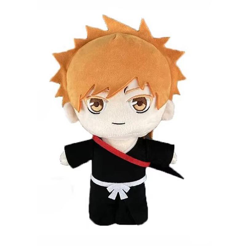 20CM BLEACH Plush Doll Toy Aizen Sousuke Zaraki Kenpachi Ichimaru Gin Kurosaki ichigo Kuchiki Rukia Plushie Figure Stuffed Gift