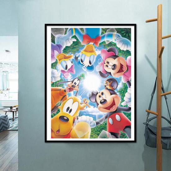 1 комплект алмазной живописи набор мультфильм животных узор DIY горный хрусталь картина ремесло набор для украшения дома