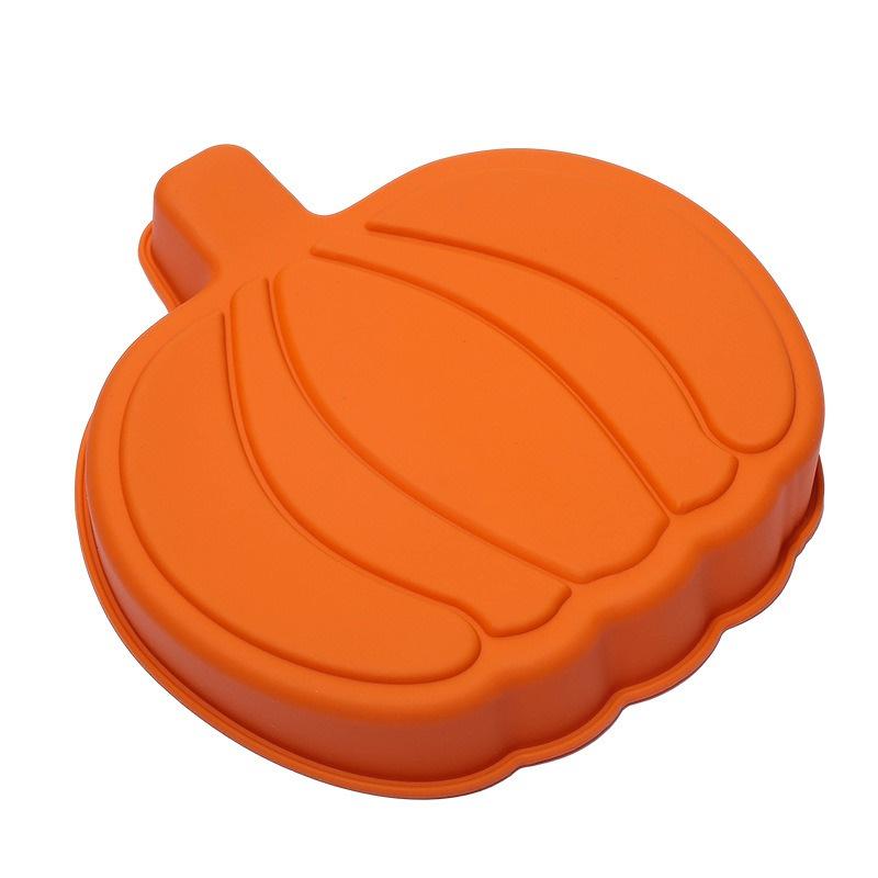 Halloween Moulds Pumpkin Shape Silicone Cake Mold DIY Halloween Skull Pumpkin Chocolate Cookie Baking Cake Pudding Fondant Tools