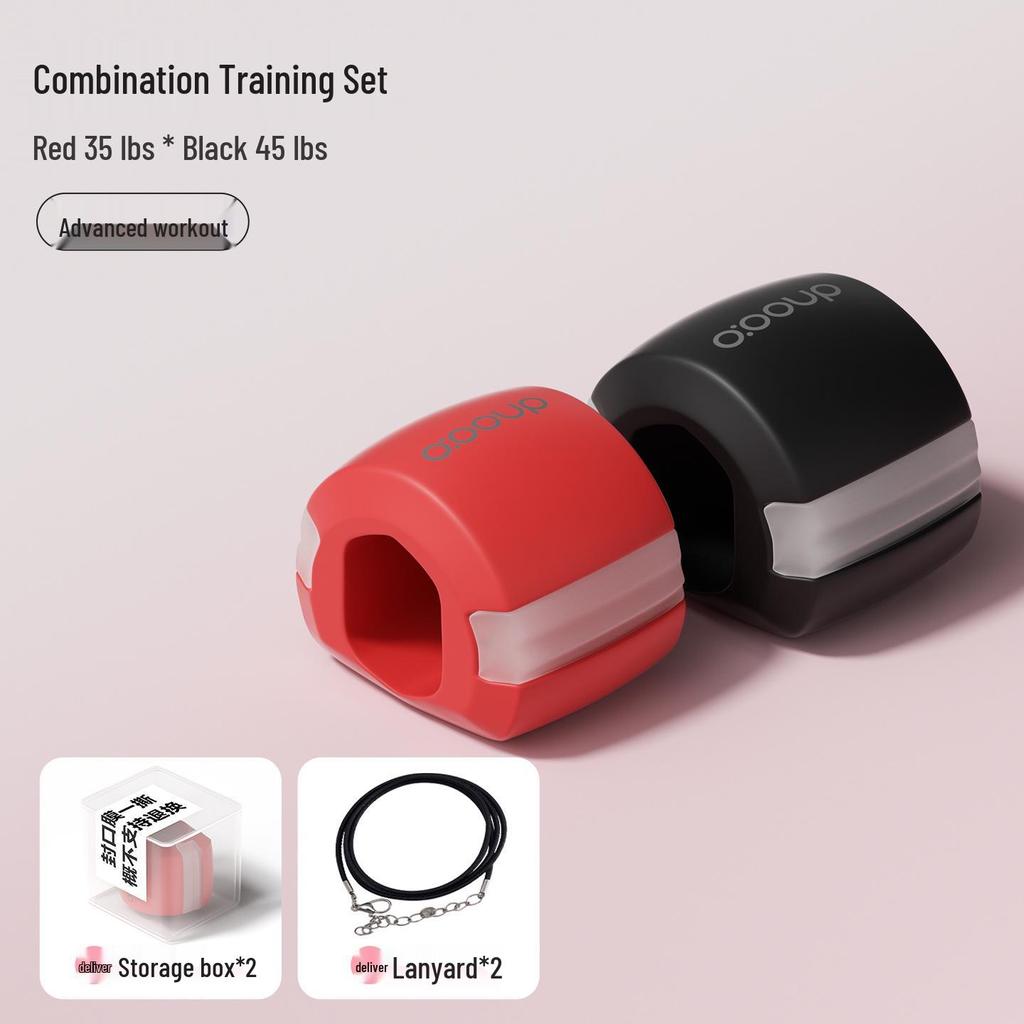 Silicone Jaw Exerciser & Face Shaping Muscle Trainer