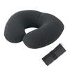 Marna Fuu Neck Pillow In One To Fit In One Neck Pillow Compact Air Neck Pillow Gray JA053GY (inflates Breath/folds Hand/washable) (for