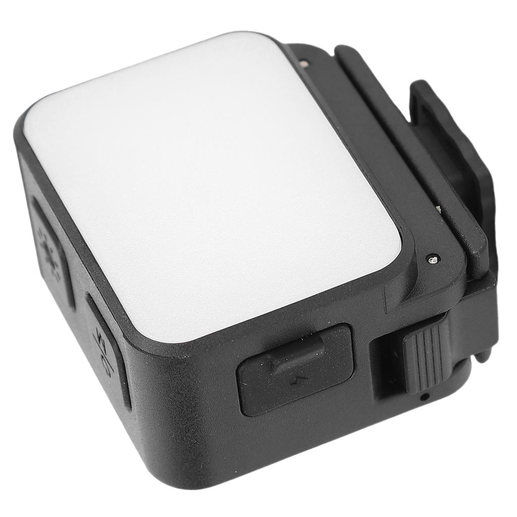 LED Camera Light Suitable for Action 5 4 Camera 3 Color Temperature Fill Light with Cold Shoe Mount and 1 4in Screw Hole