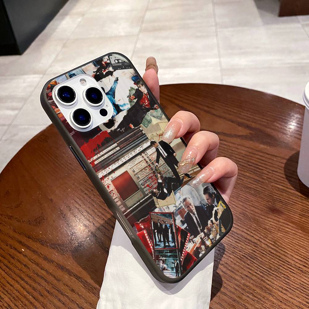 Crime Movie Reservoir-Dog For IPhone 17 16 15 14 13 12 11 Pro Max Plus Pro Corrugated Shockproof Matte Phone Cover