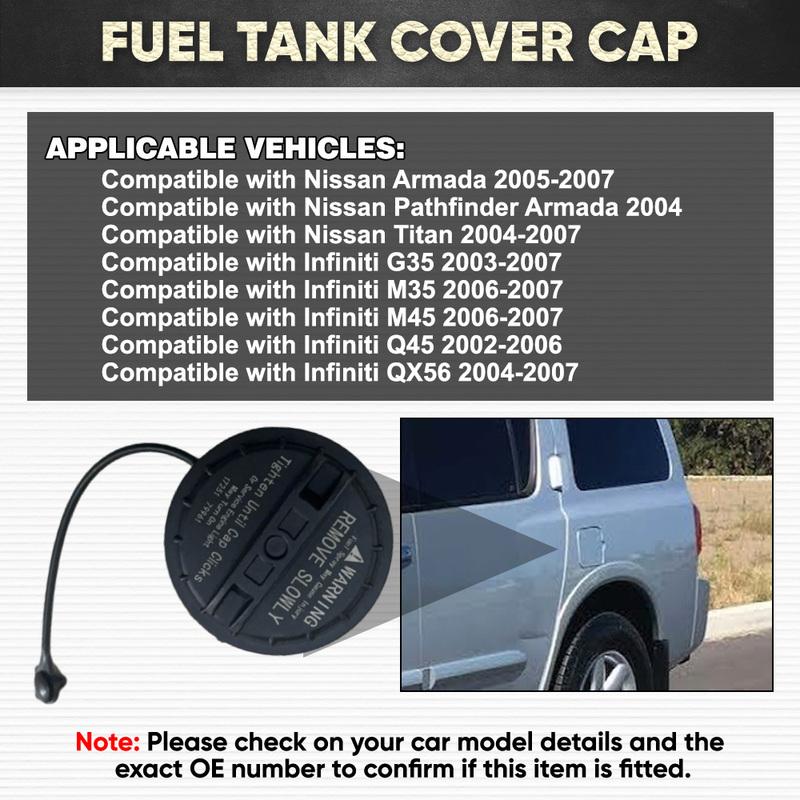 Замена крышки бензобака для Nissan Armada Titan Infiniti G35 M35 M45 Q45 QX56 2006 2007 17251-AR201 17251AR201