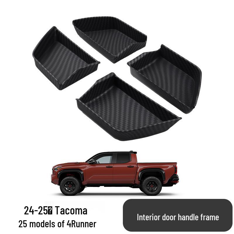 Наклейка на рамку и чашу ручки двери салона для Toyota Tacoma 24-25 и 4Runner 25