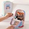 Oxford Cloth Standing Cosmetic Pouch Dust-proof Makeup Brush Holder Makeup Organizer  Pen Storage