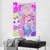 Seiko Ayase Anime Dandadan Tapestry Room Decor Wall Cloth Party Hanging Background Room Decor Baby Room