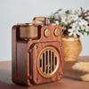 As20 Ретро Bluetooth-совместимая колонка Портативная беспроводная для улицы Сильный бас Встроенный микрофон FM-радио