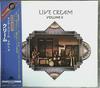 CD CREAM - Live Cream Vol.2 UICY2373 Polydor 2002 Япония Рок Б/У