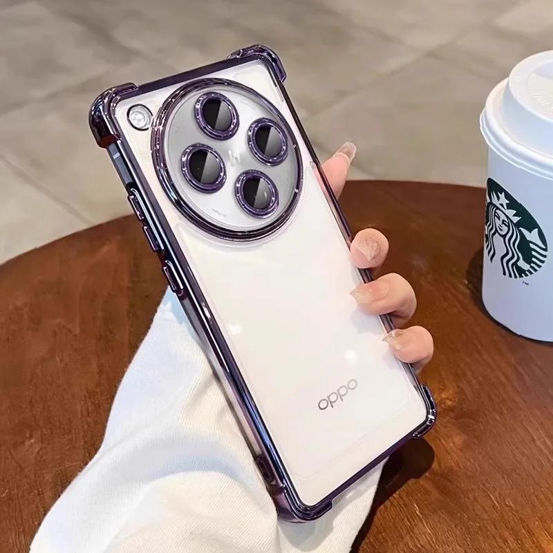 Four Corners Anti-shock Silicone Case For Honor Magic 7 Pro 6 Lite 5 4 Pro Lens Protection Plating Shockproof Protection Cover