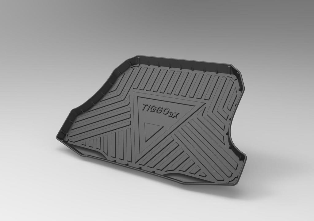 Коврики в багажник для Chery и Qoros: Tiggo 3, Tiggo 5, Tiggo 5E, Tiggo 5Pro, Tiggo 3X, Tiggo 7