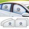 rsq1 4pcs Car Windshield Sunshade Interior UV Protection Shield For VW GTI Scirocco Polo T5 Passat B6 Golf Tiguan Jetta Beetle