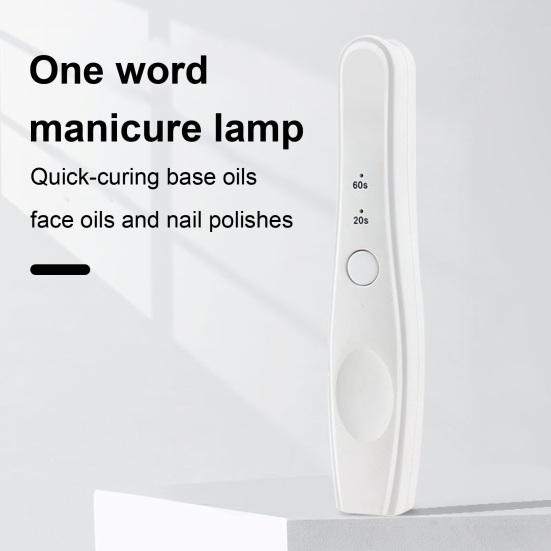 Портативная УФ-лампа для ногтей, мини-дизайн, компактный ручной быстросохнущий экологически чистый светильник для маникюра
