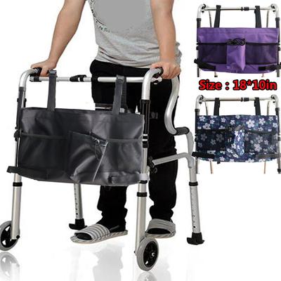 18*10 дюймов многокарманная сумка для хранения приспособление для ходьбы инвалидная коляска боковая подвесная сумка для хранения ходунки сумка