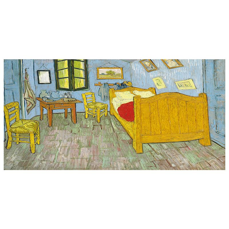 Van Gogh Oil Painting "star Night", Canvas, Posters and Prints, Famous Art Photos of Impressionists for the Modern Decor of the Living Room