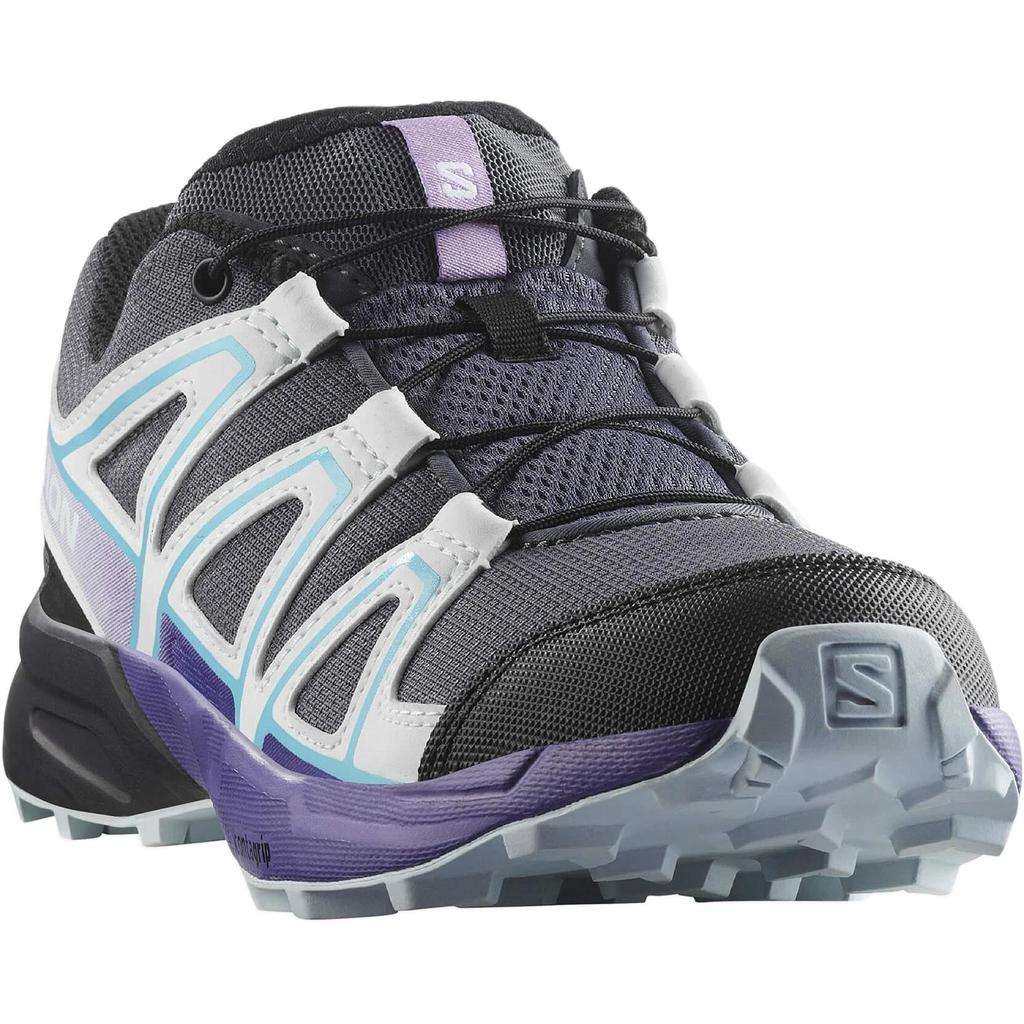 SALOMON Speedcross Удобные Универсальные Амортизирующие Прочные Низкие Детские Кроссовки для Бега Детские Кроссовки для Бега Черные L47733200