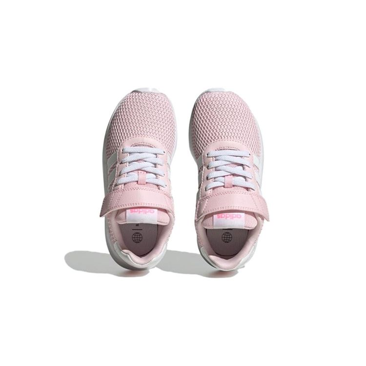 adidas Кроссовки Lite Racer 3.0 Hook & Loop K Clear Pink для детей Cloud-White Beam-Pink H03629