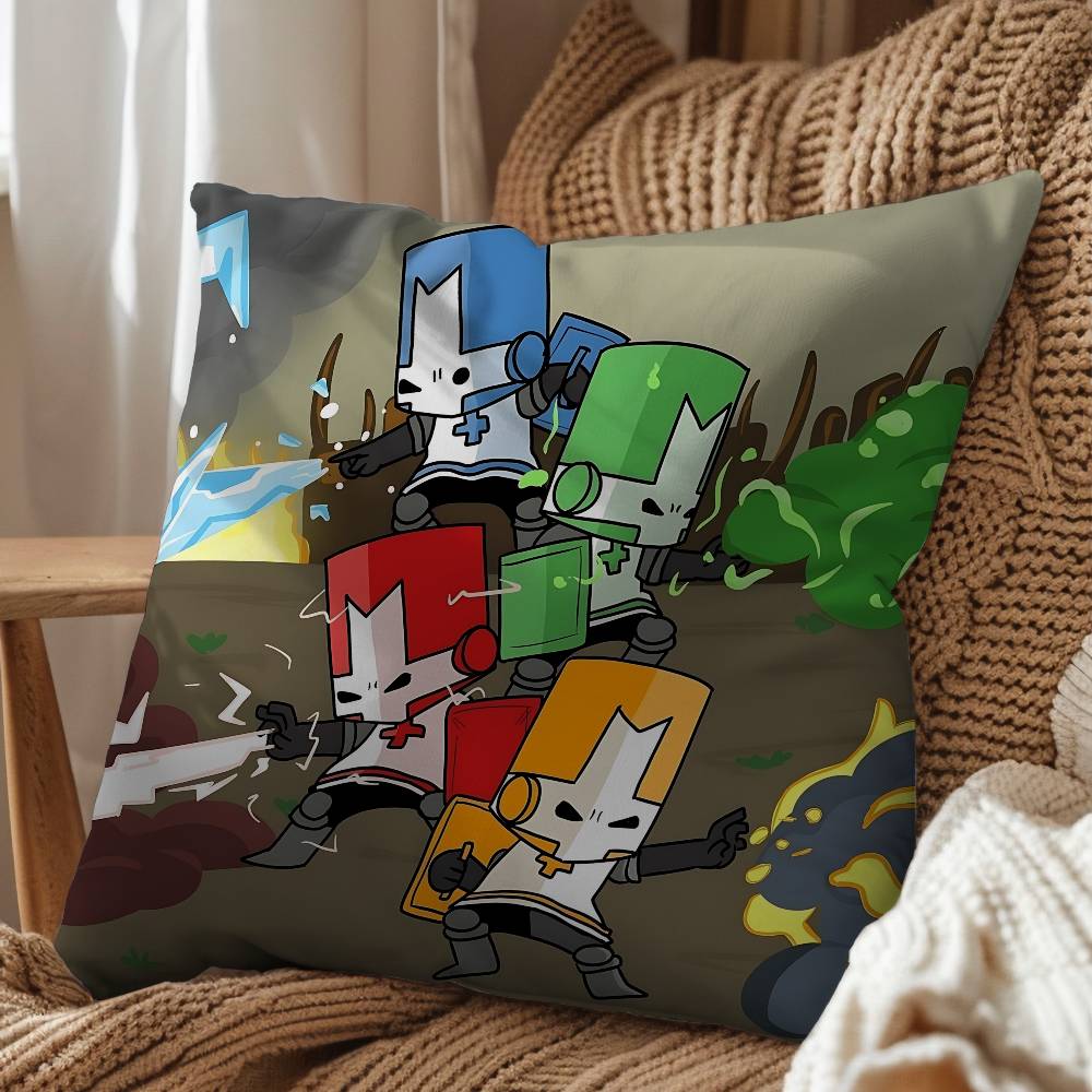 Арт милый крутой Чехол на подушку Castle Crashers чехол на подушку для дивана в гостиной чехол на подушку для кровати в спальне домашний декор