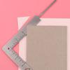 Multi-Function Book Cover Guide 5-in-1 Gauge Ruler Durable Book Cover Positioning Ruler