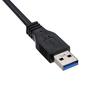 USB3.0 к VGA Женский адаптер-кабель-конвертер 1080p для ПК, ноутбука, проектора, ТВ-коробки